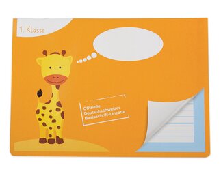 Cahier scolaire Office au format A4, ligné, 24 feuilles  Blocs, carnets et papier à écrire