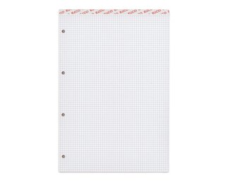 Bloc Office au format A4, quadrillé 4 mm, 100 feuilles  Blocs, carnets et papier à écrire