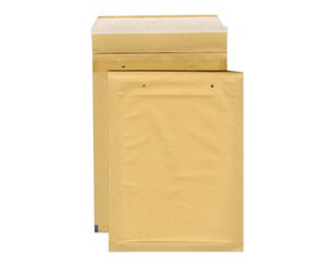 Pochettes matelassées à bulles,  patte autocollante, brun,  g Pochettes matelassées à bulles, Enveloppes, Emballage et expédition