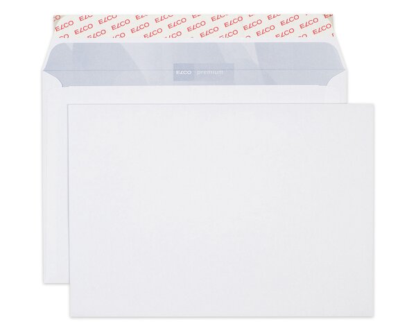 Enveloppe Premium B5 sans fenêtre, patte autocollante  Enveloppes sans fenêtre, Enveloppes, Marques d'­enveloppes Elco, Premium