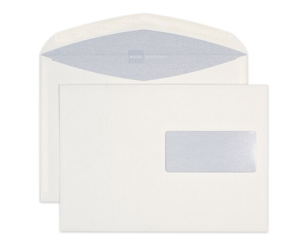 Enveloppe Profutura C5 fenêtre à droite, patte gommée  Enveloppes durablées, Enveloppes, Enveloppes avec fenêtre, Marques d'­enveloppes Elco, Profutura