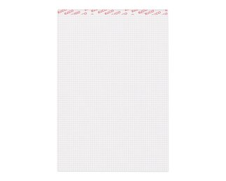 Bloc Office au format A4, quadrillé 4 mm, perforé, extra blanc, 80 feuilles  Blocs, carnets et papier à écrire