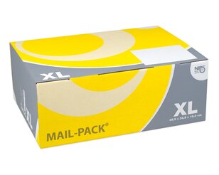 Boîte d’envoi Elco-Box XL, fermeture par pattes rentrantes, jaune / gris, 357 g, FSC Boîtes d'­expédition, Emballage et expédition
