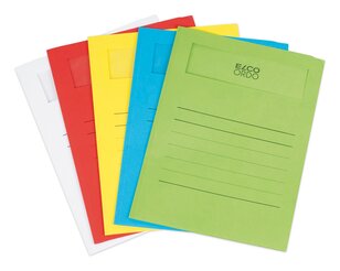 Ordo volumino assorti, fenêtre: 180 x 50 mm, 120 g/m²  Ordo Chemises de classement, Organisation et pré­sentation, Ordo volumino