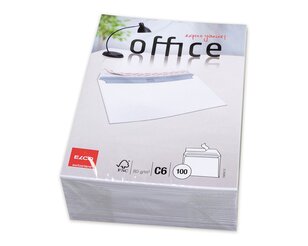 Enveloppe Office C6 sans fenêtre,  patte autocollante  Enveloppes pour im­primantes laser, Enveloppes, Enveloppes sans fenêtre, Marques d'­enveloppes Elco, Office