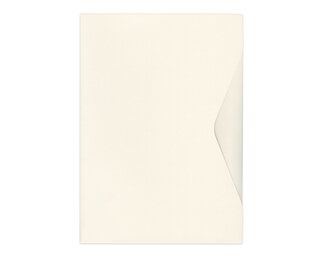Offertmappe prestige ivorie, spez. Formschnitt  Organisieren & Präsentieren