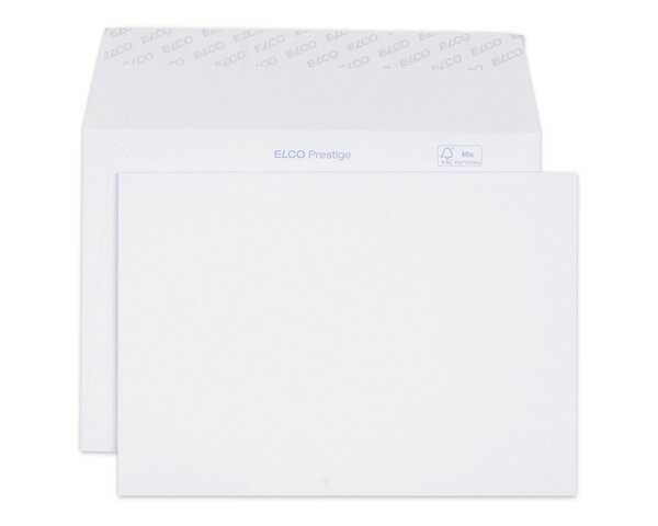 Enveloppe Prestige C5 sans fenêtre, patte autocollante  Enveloppes sans fenêtre, Enveloppes, Enveloppes papier Premium, Marques d'­enveloppes Elco, Prestige