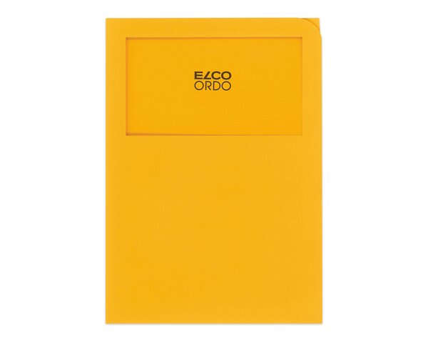 Ordo classico jaune or, fenêtre: 180 x 100 mm, 120 g/m²  Ordo Chemises de classement, Organisation et pré­sentation, Ordo classico