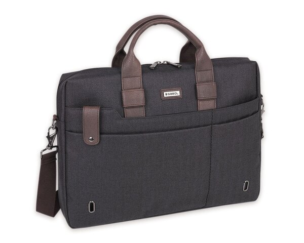 Gabol mallette porte-documents SHADOW, gris, avec 1 compartiment, format 42 x 31 x 8 cm Gabol, Porte-documents & sacs à dos