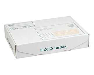 Postbox S, fermeture par pattes rentrantes, blanc, 71 g Emballage et expédition