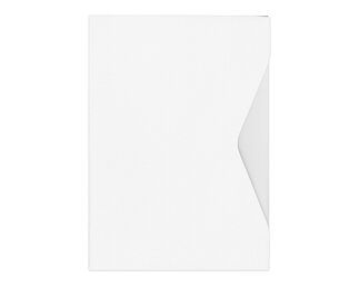 Offertmappe prestige blanc spezieller Formschnitt  Organisieren & Präsentieren