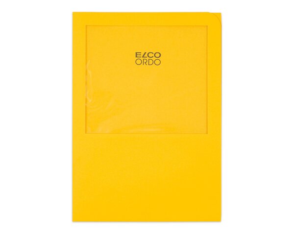 Ordo transport goldgelb, Fenster, 120 g/m²  Ordo Organisations­mappen, Organisieren & Präsentieren, Ordo transport