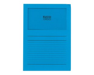 Ordo classico intensivblau, liniert, Fenster 180 x 100 mm  Ordo Organisations­mappen, Organisieren & Präsentieren, Ordo classico