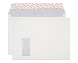 Enveloppe Profutura C4 fenêtre à gauche, patte autocollante  Enveloppes