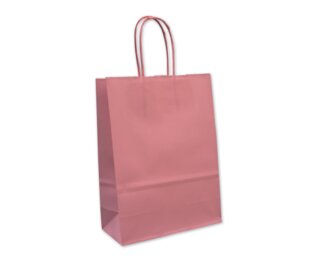 Papiertragetasche rosa Tragetaschen color, Papiertaschen & Boxen