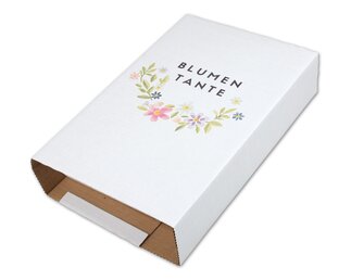 Bedruckbare Versandverpackung Easy 58s, weiss Verpackung & Versand